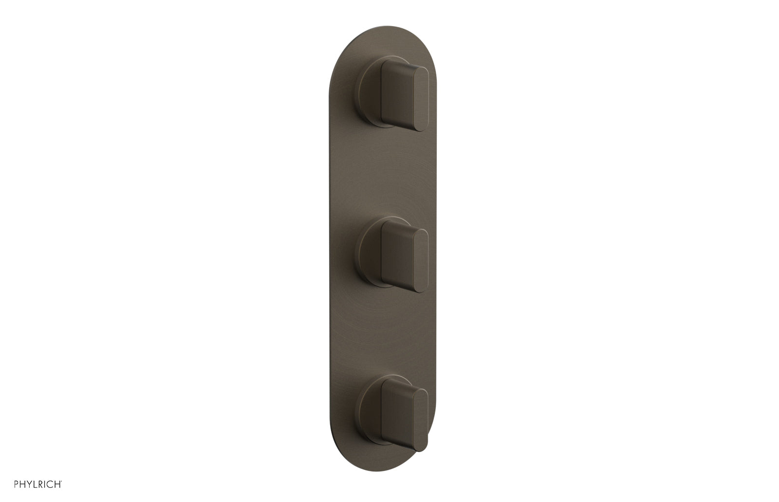 Phylrich ROND 3/4" Thermostatic Valve with Two Volume Control, Blade Handles
