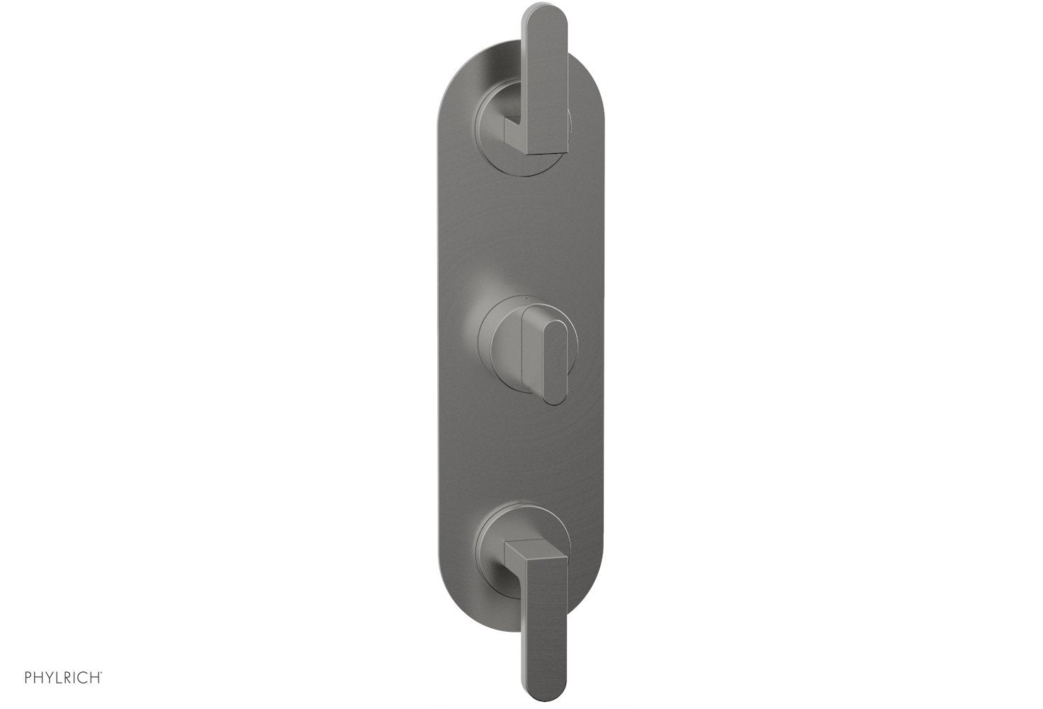 Phylrich ROND 1/2" Thermostatic Valve with Two Volume Control, Lever Handles