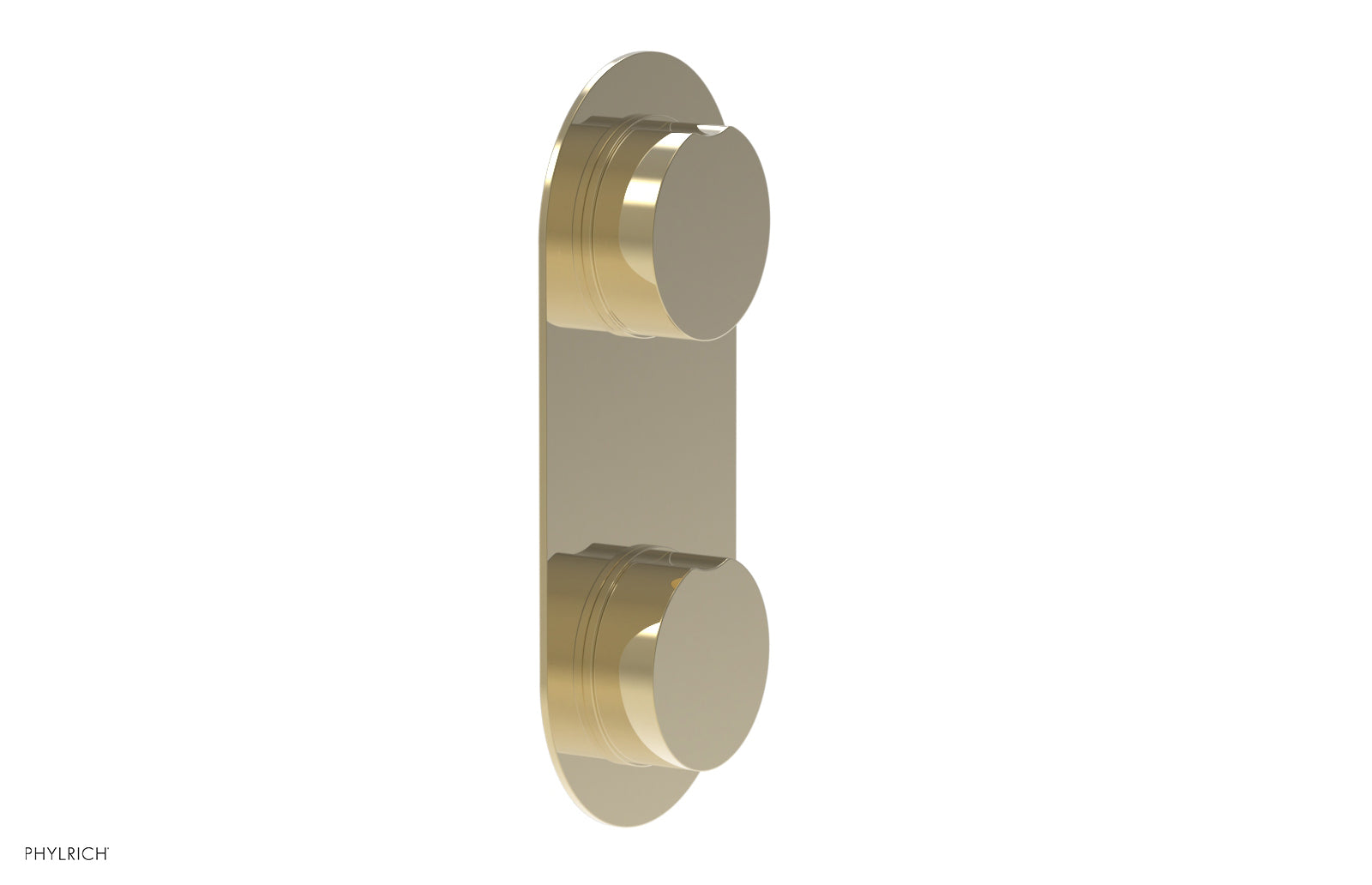 Phylrich CIRC Thermostatic Valve with Volume Control or Diverter