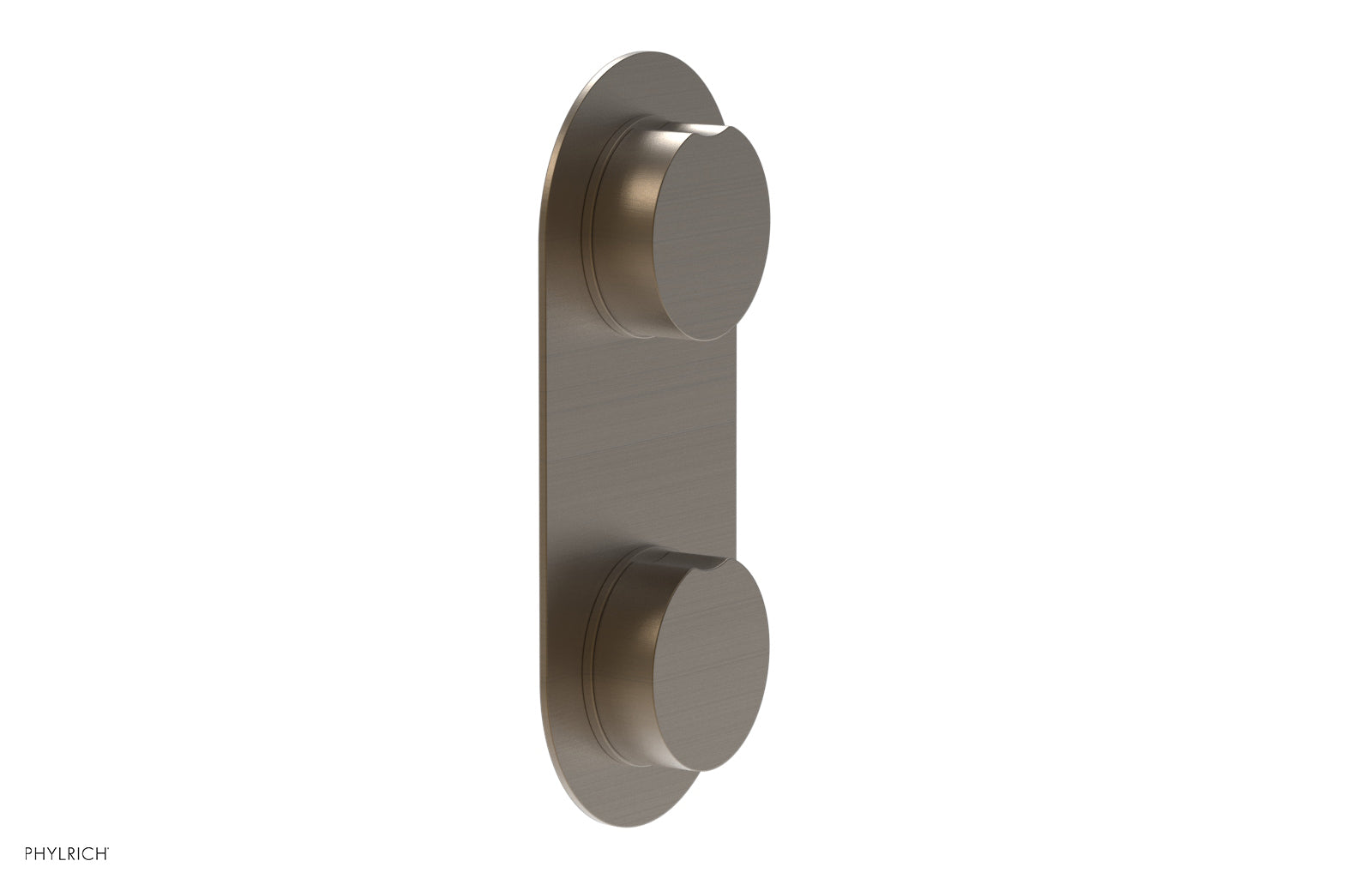 Phylrich CIRC Thermostatic Valve with Volume Control or Diverter
