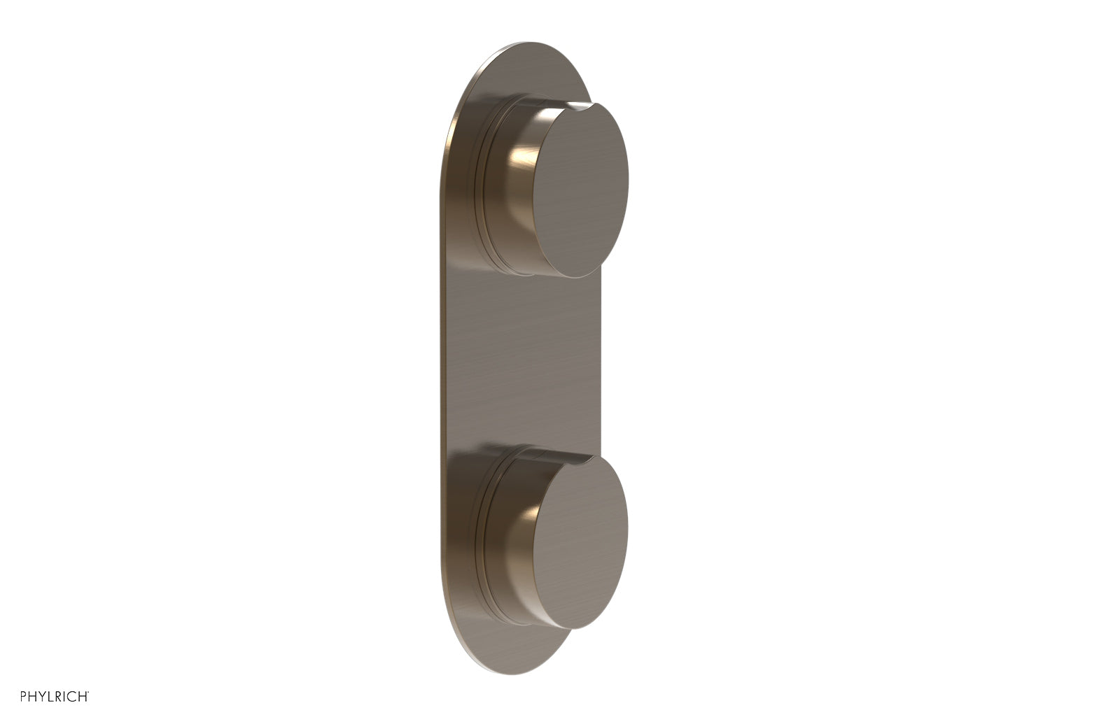 Phylrich CIRC Thermostatic Valve with Volume Control or Diverter