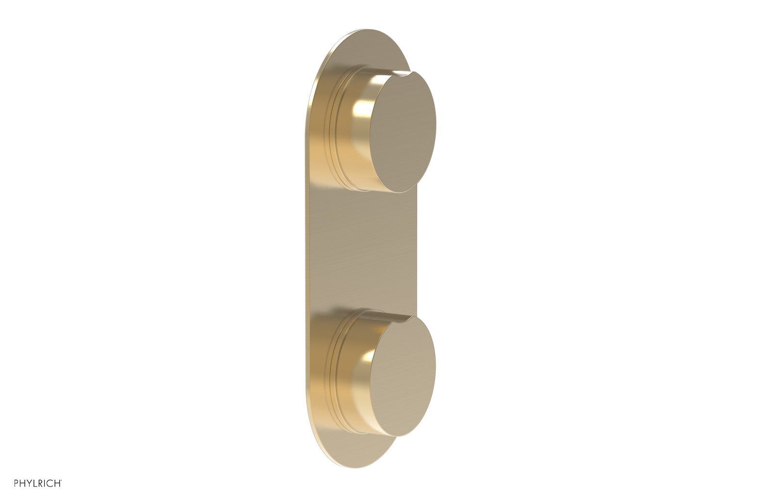 Phylrich CIRC Thermostatic Valve with Volume Control or Diverter