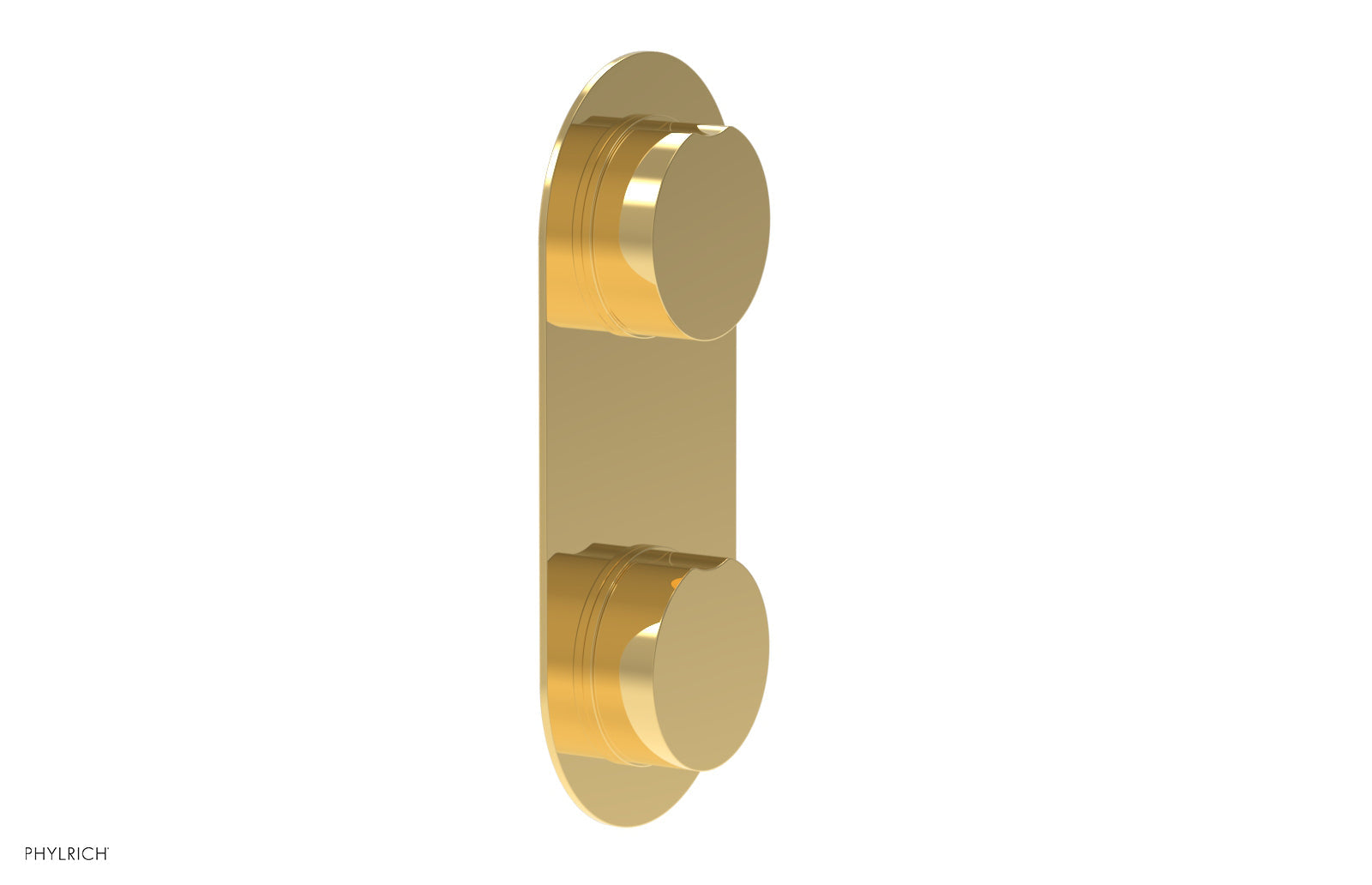 Phylrich CIRC Thermostatic Valve with Volume Control or Diverter