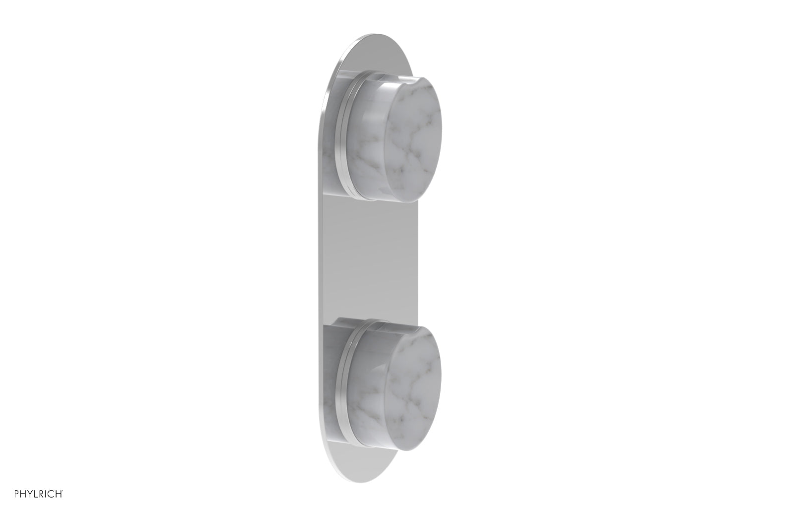 polished chrome valve