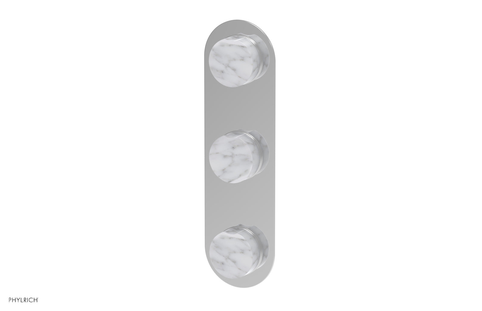 polished chrome valve
