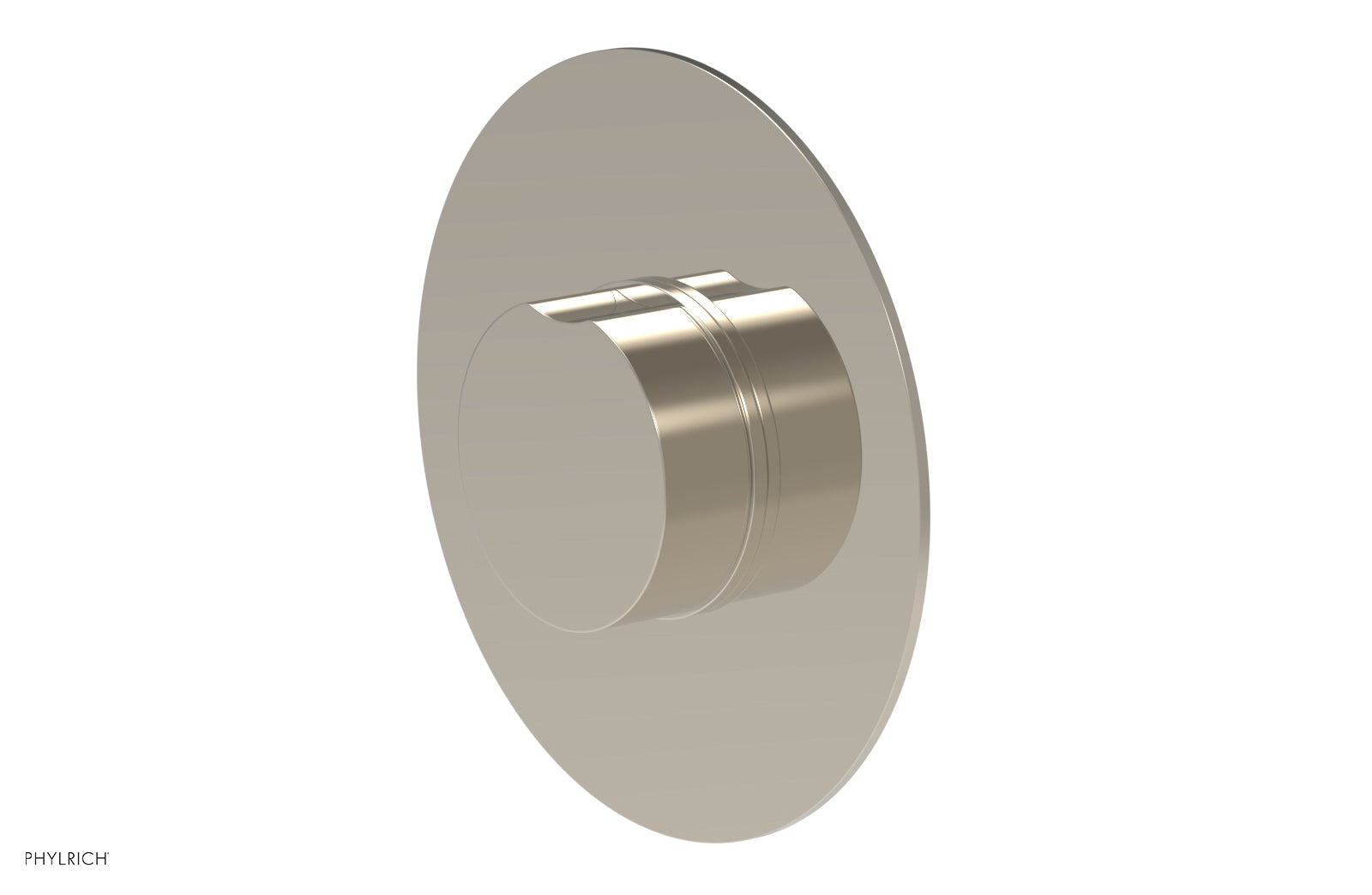 Phylrich CIRC Pressure Balance Shower Plate & Handle Trim
