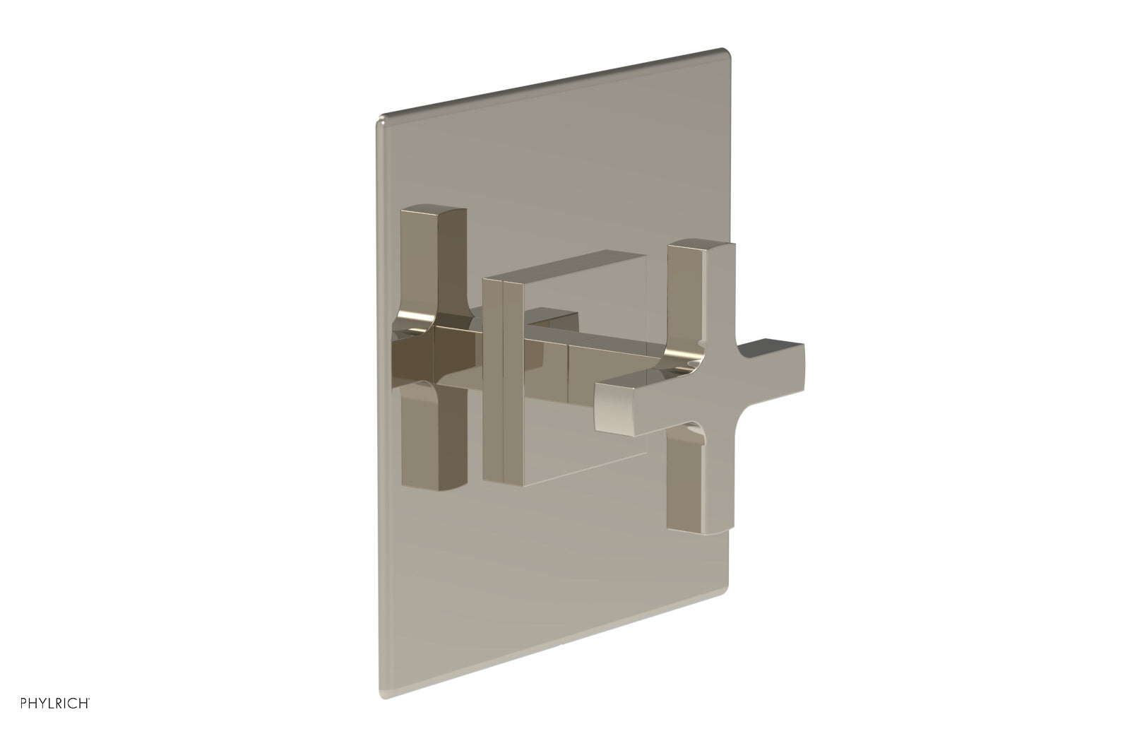 Phylrich CROI Thermostatic Shower Trim, Cross Handle