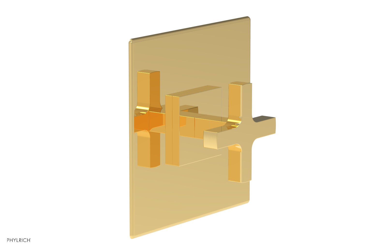 Phylrich CROI Thermostatic Shower Trim, Cross Handle