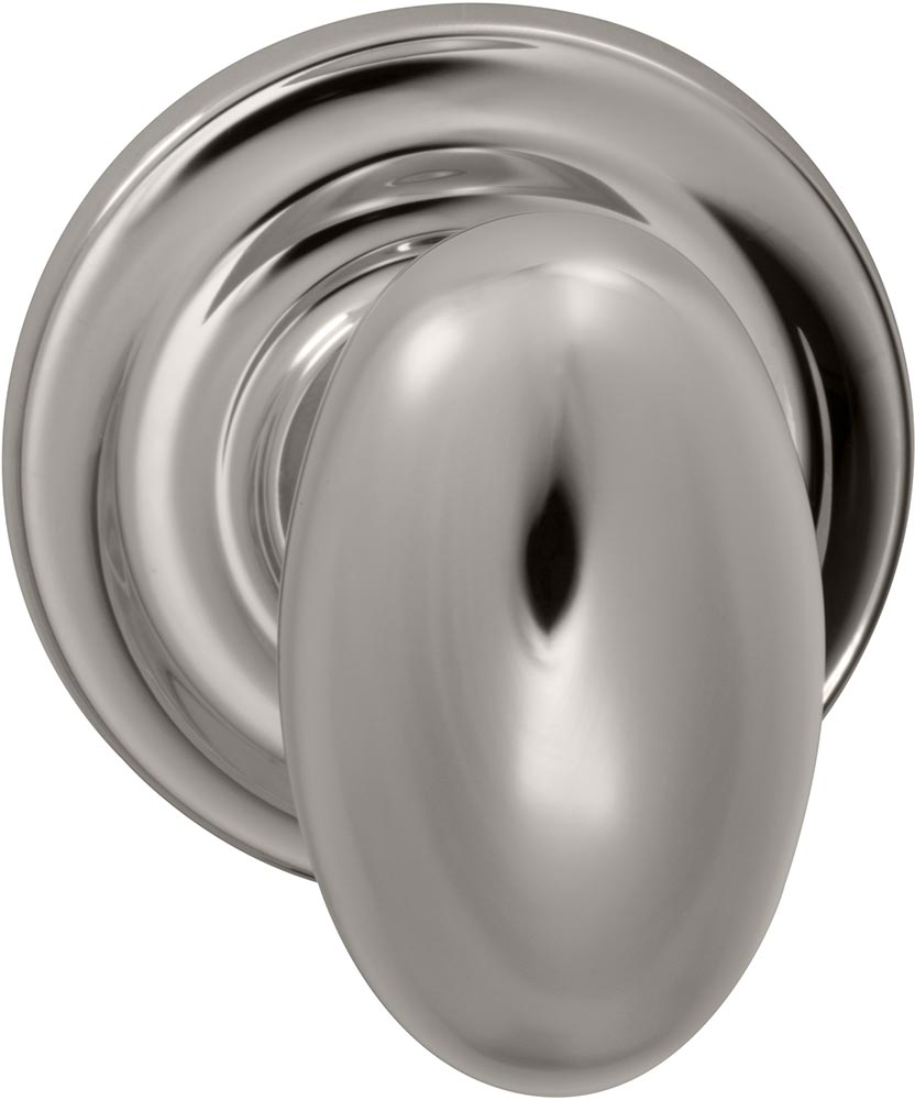 Omnia Prodigy Interior Traditional Egg-shaped Knob Latchset