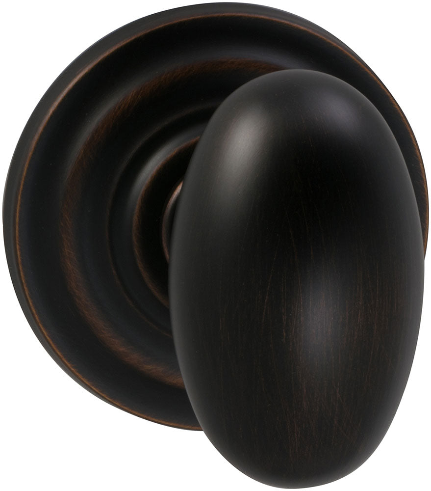 Omnia Prodigy Interior Traditional Egg-shaped Knob Latchset