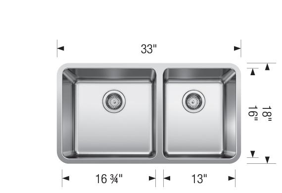 satin polish stainless steel sink