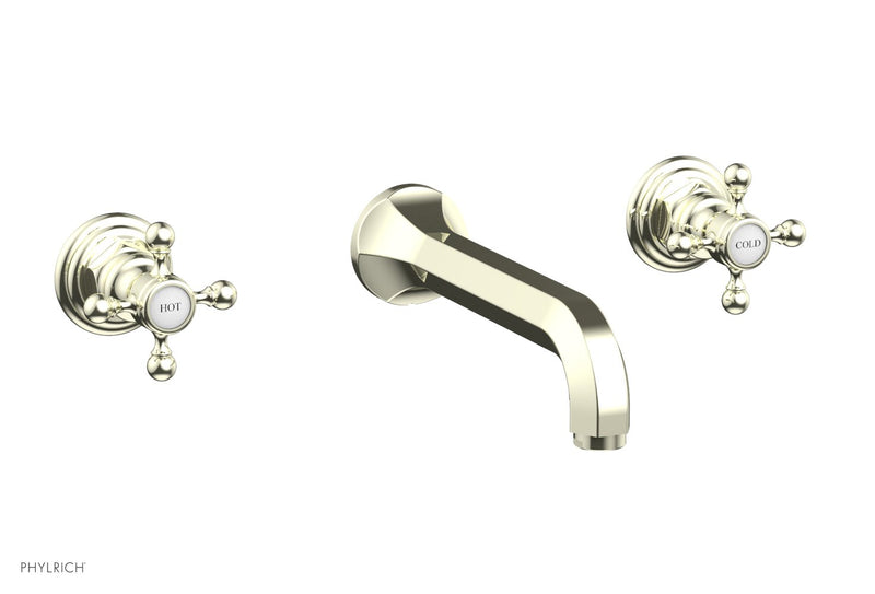 Phylrich HEX TRADITIONAL Wall Lavatory Set