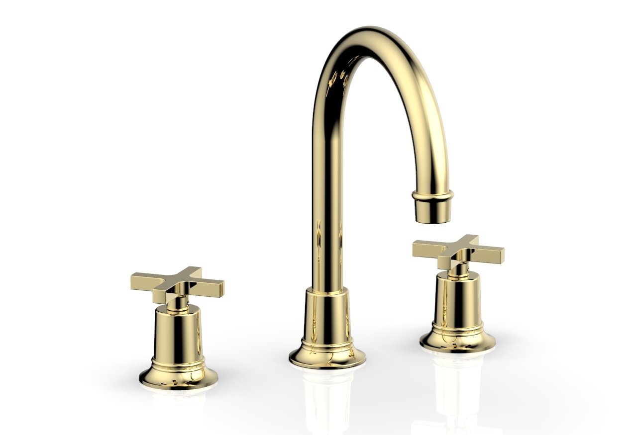 Phylrich HEX MODERN Widespread Faucet with Cross Handles