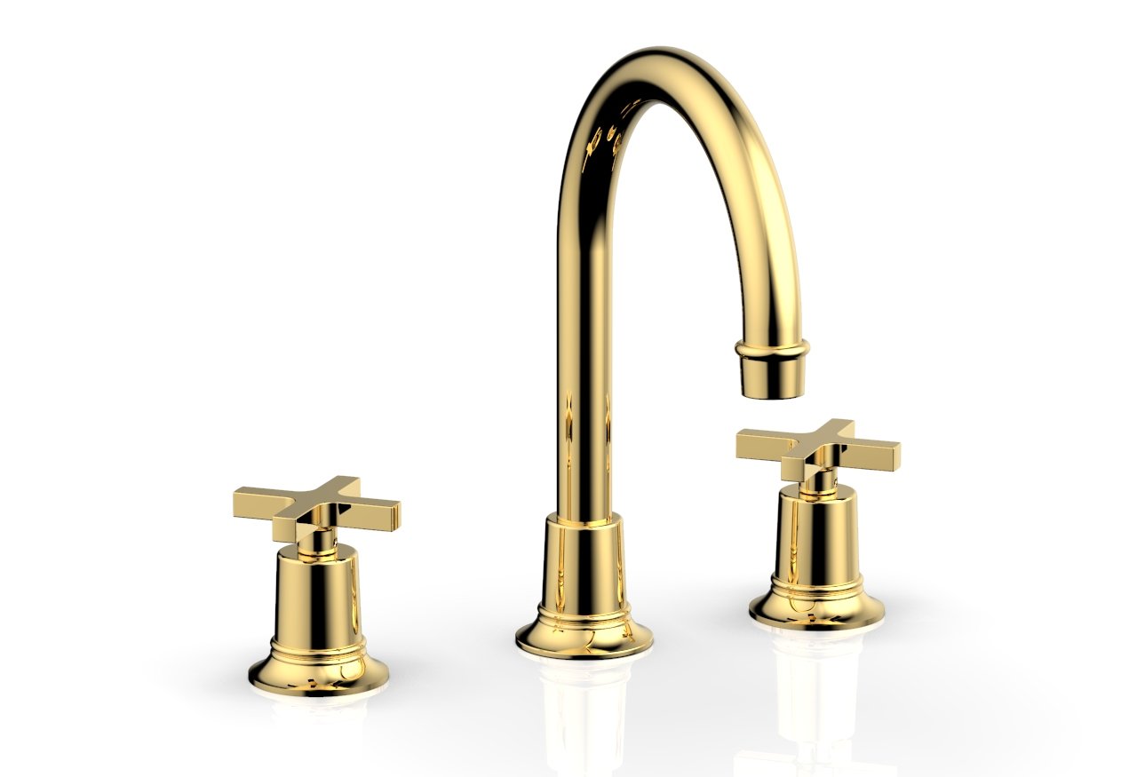 Phylrich HEX MODERN Widespread Faucet with Cross Handles