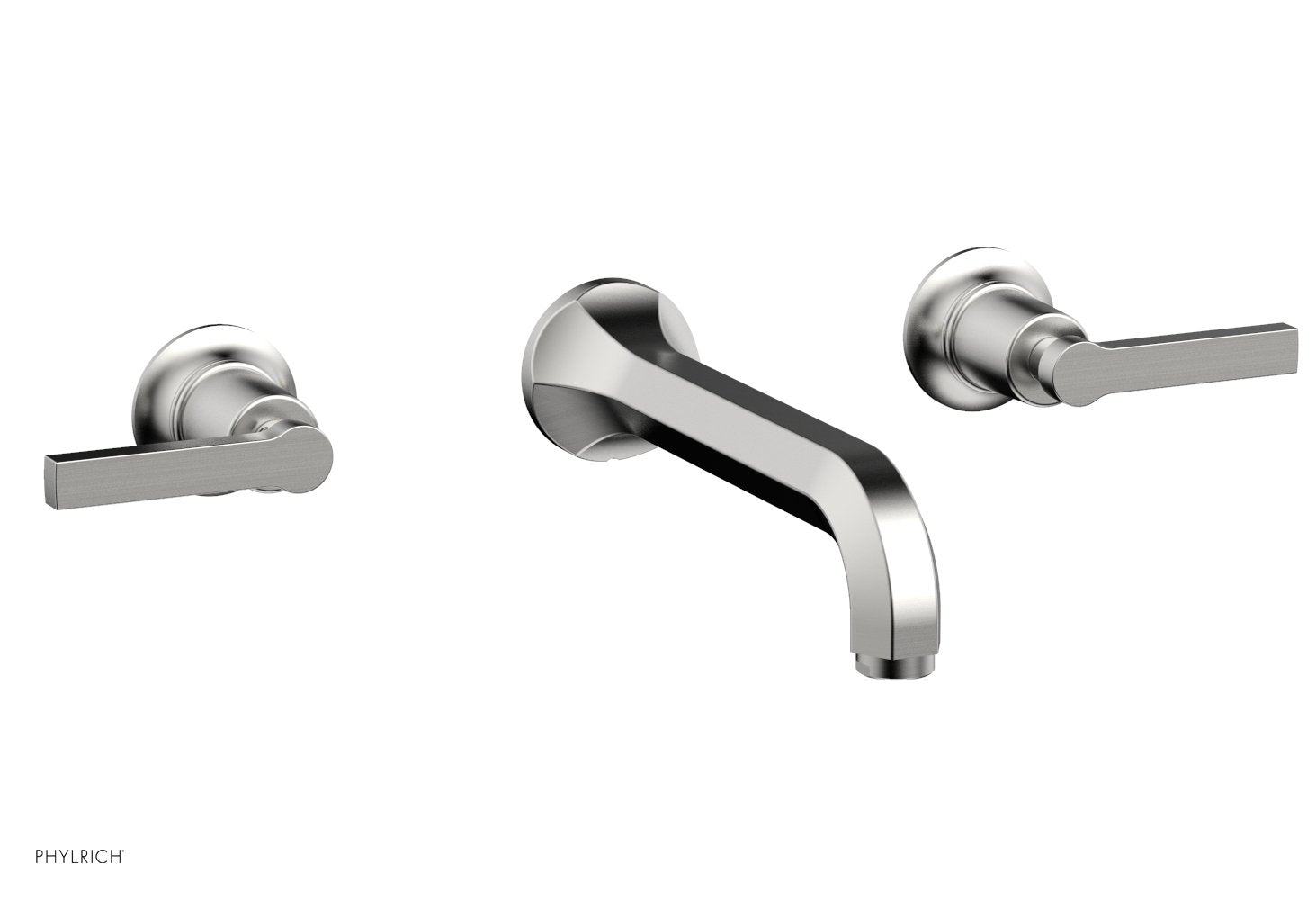 Phylrich HEX MODERN Wall Lavatory Set - Lever Handles