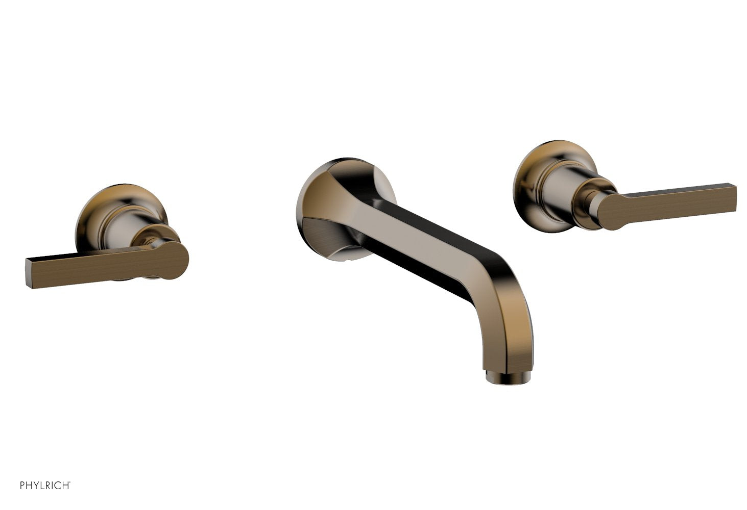 Phylrich HEX MODERN Wall Lavatory Set - Lever Handles