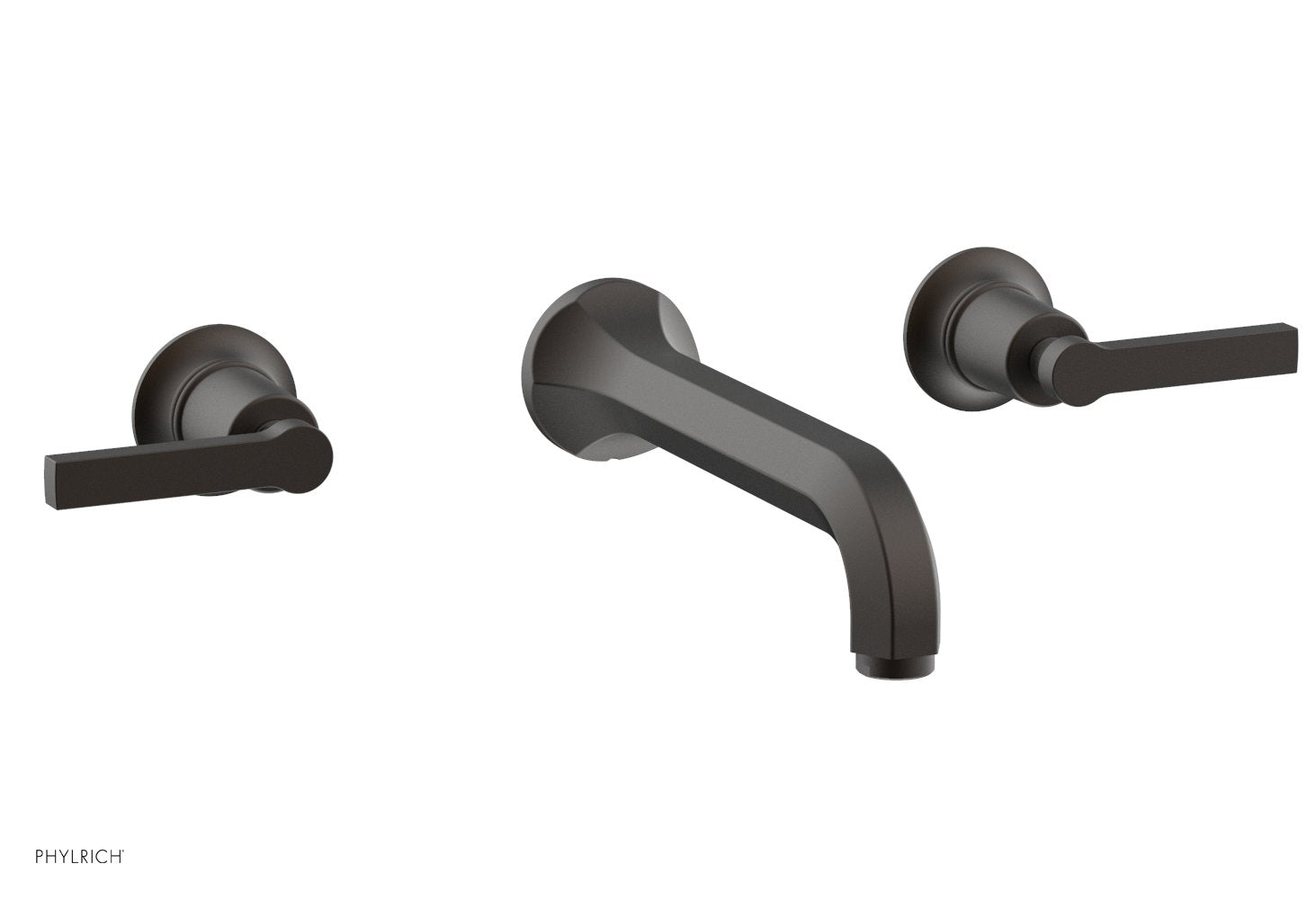 Phylrich HEX MODERN Wall Lavatory Set - Lever Handles