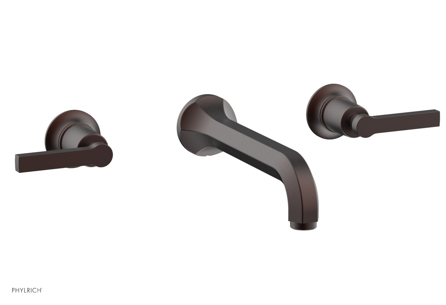 Phylrich HEX MODERN Wall Lavatory Set - Lever Handles