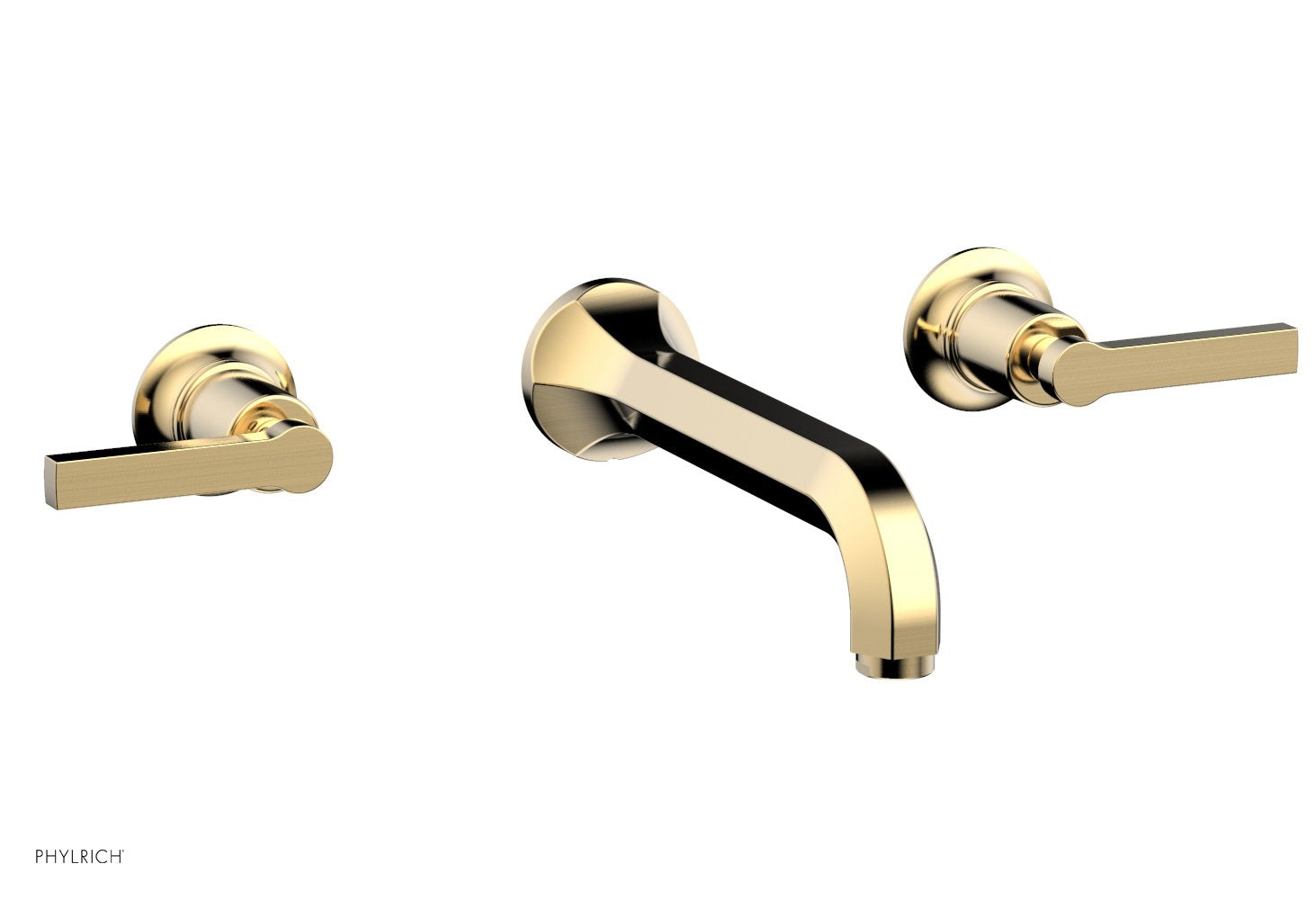 Phylrich HEX MODERN Wall Lavatory Set - Lever Handles