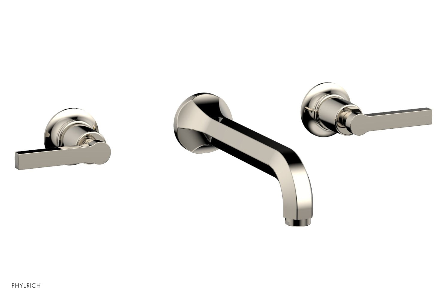 Phylrich HEX MODERN Wall Lavatory Set - Lever Handles