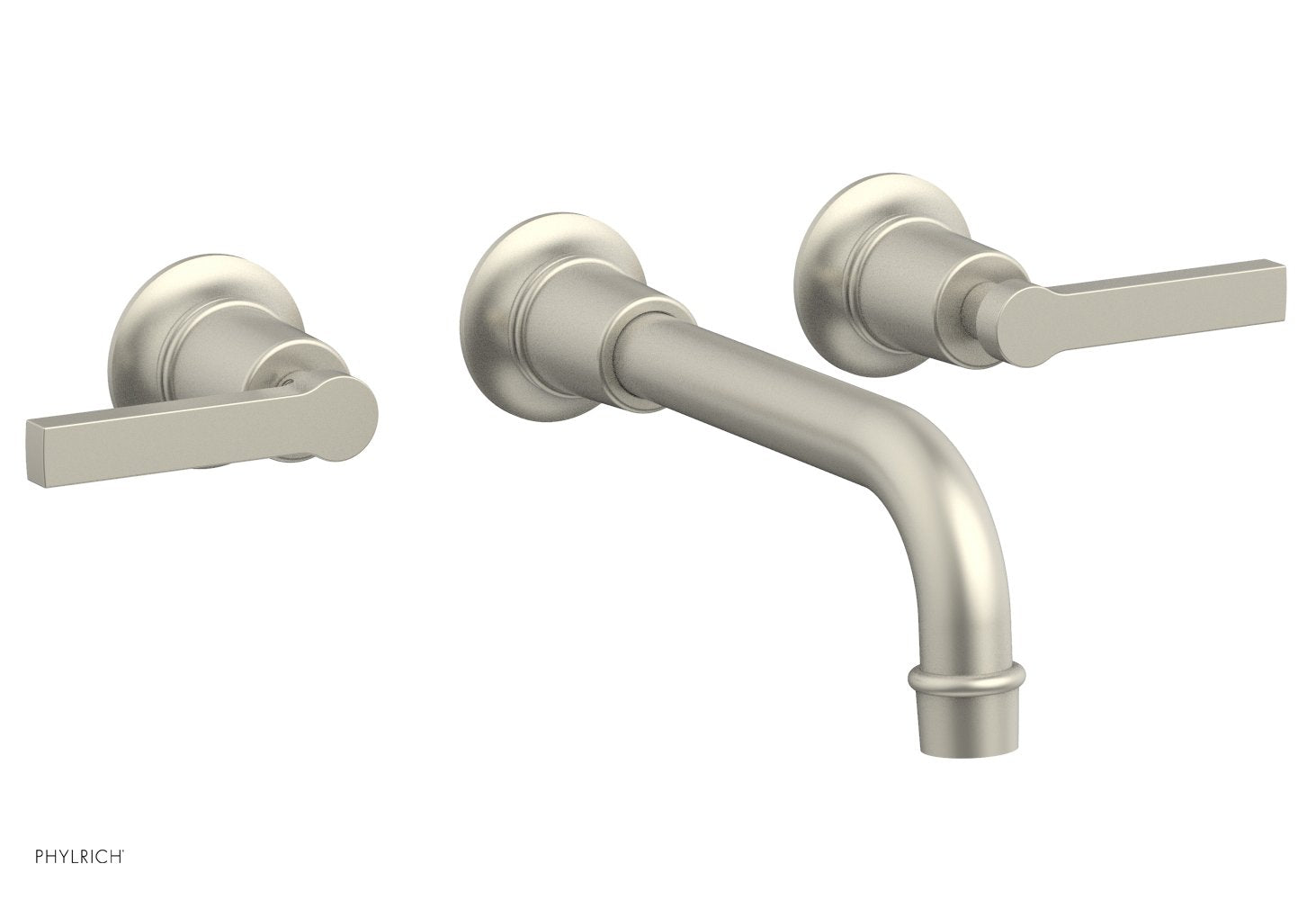 Phylrich HEX MODERN Wall Lavatory Set with Lever Handles
