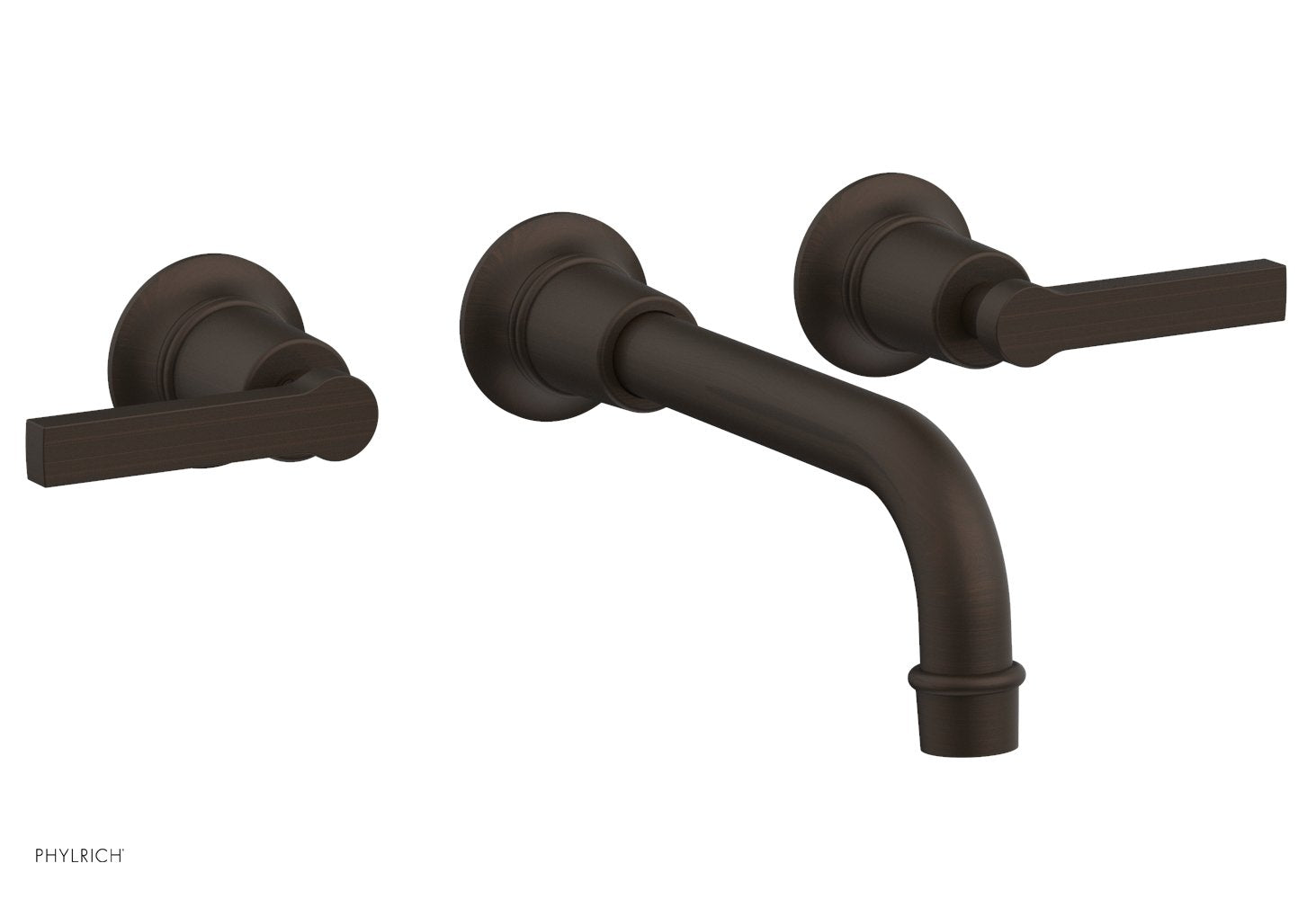 Phylrich HEX MODERN Wall Lavatory Set with Lever Handles