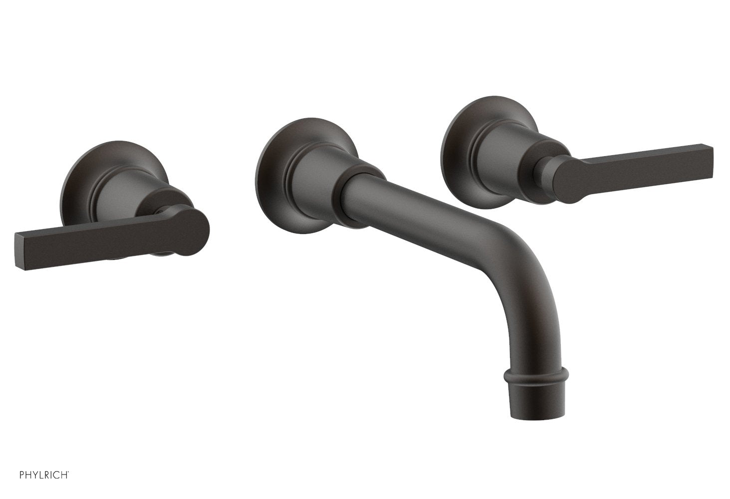Phylrich HEX MODERN Wall Lavatory Set with Lever Handles