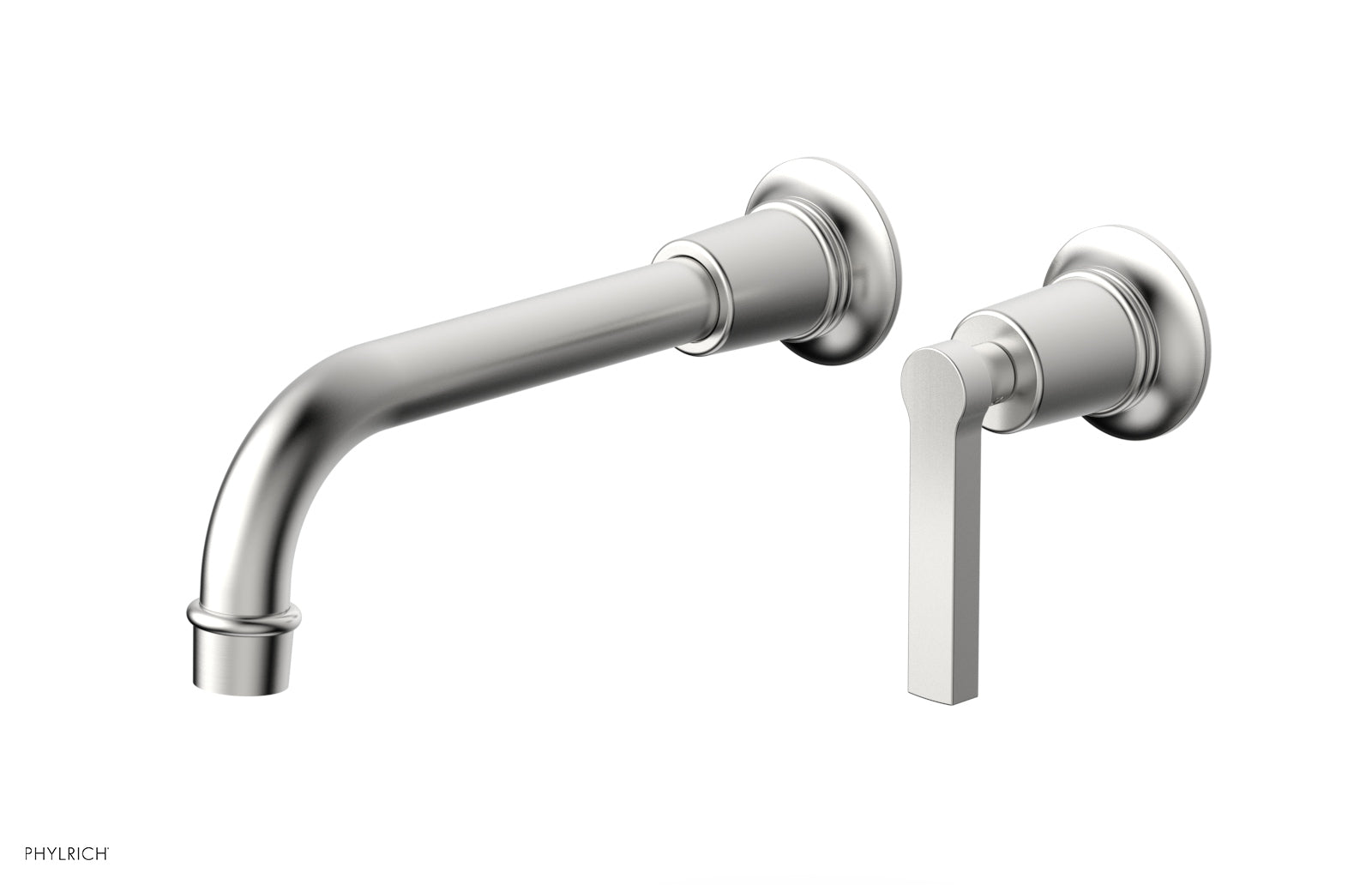 Phylrich HEX MODERN Single Handle Wall Lavatory Set - Lever Handle