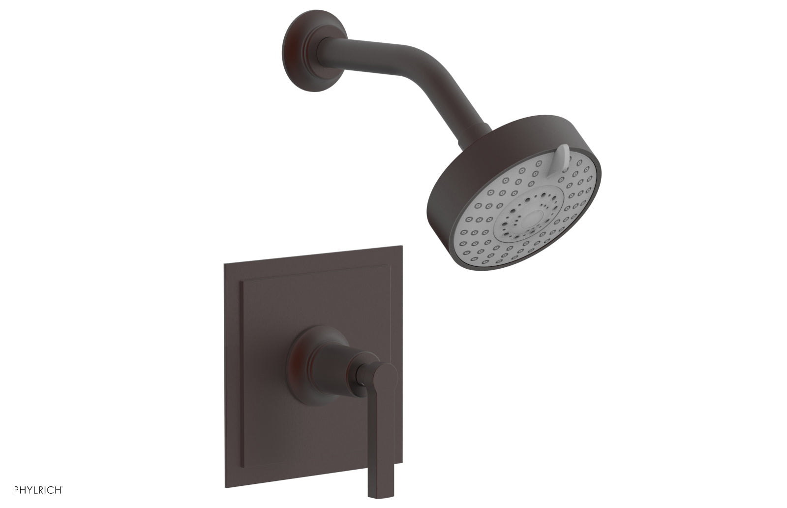 Phylrich HEX MODERN Pressure Balance Shower Set - Lever Handle