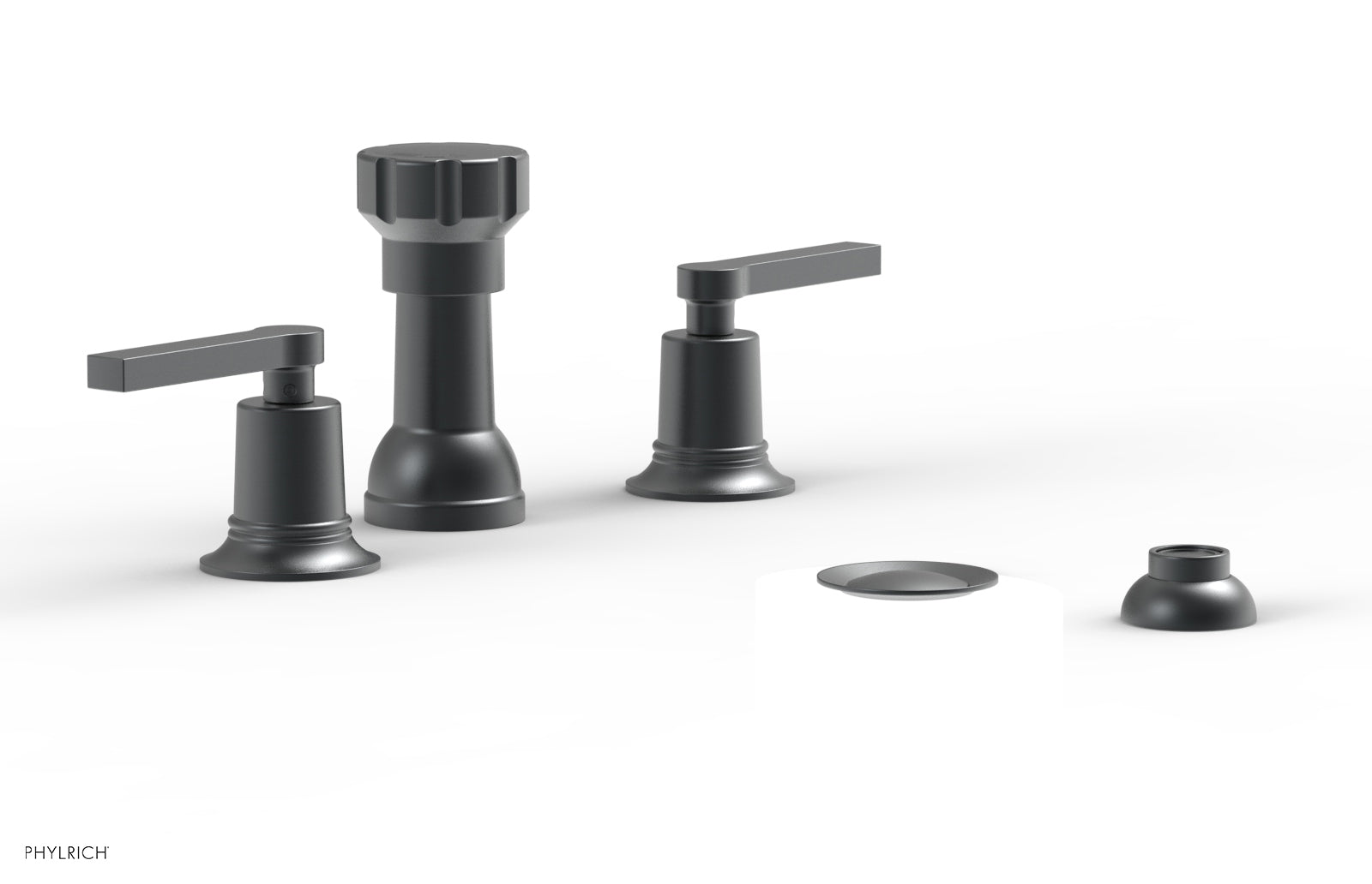 Phylrich HEX MODERN Four Hole Bidet Set - Lever Handles
