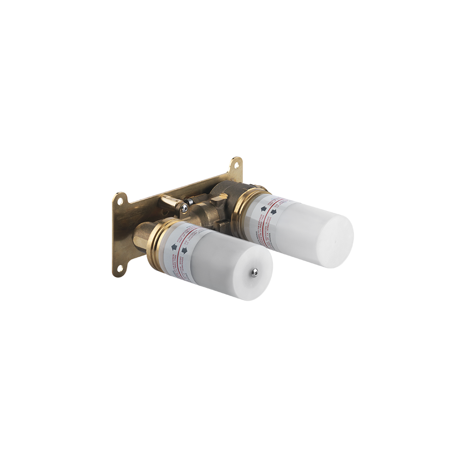 steel brushed rough valve