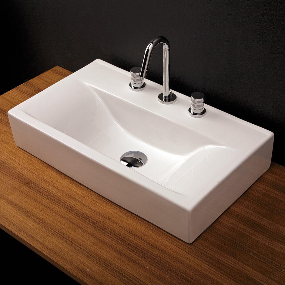 white sink