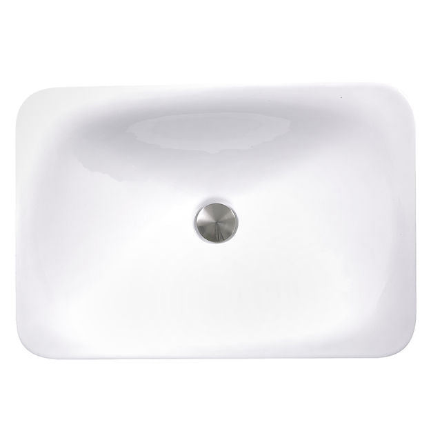 white bathroom sink