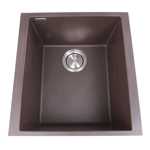 Nantucket Sinks 17 inch Single Bowl Undermount Granite Composite Bar-Prep Sink