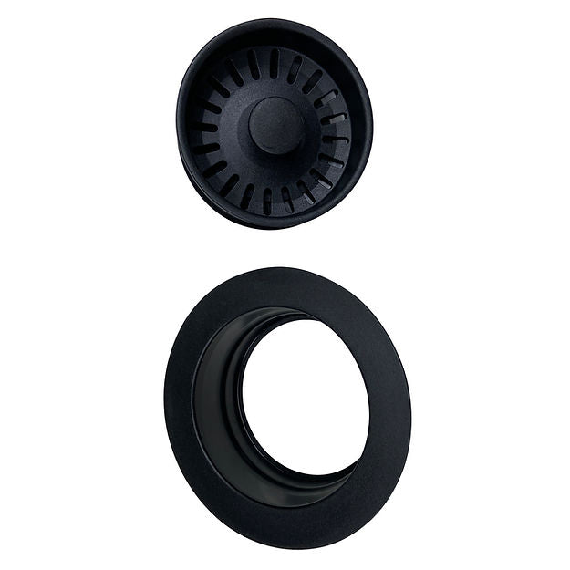 Nantucket Sinks 3.5 inch Disposal Flange with Strainer Kitchen Drain for Granite Composite Sinks