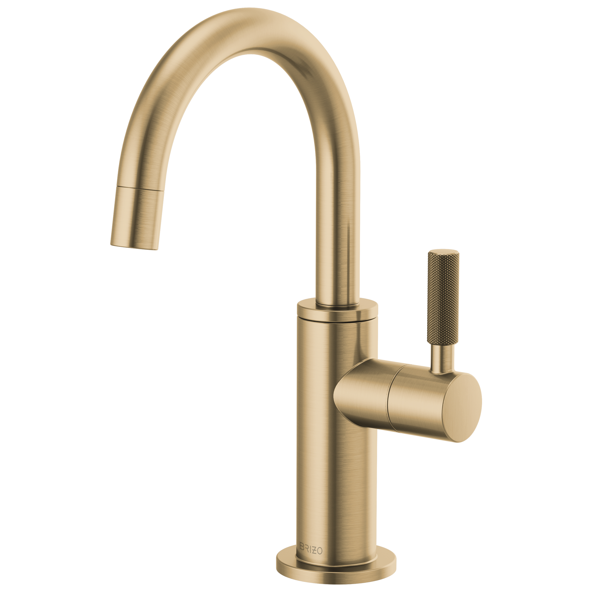 luxe gold beverage faucet