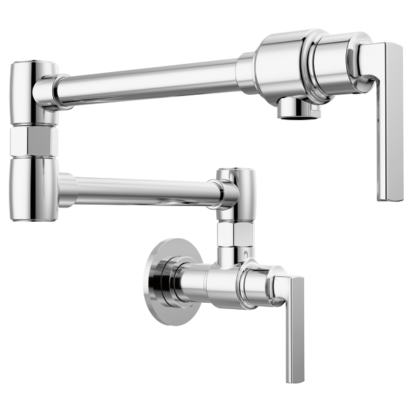 Brizo Kintsu Wall Mount Pot Filler with Lever Handle