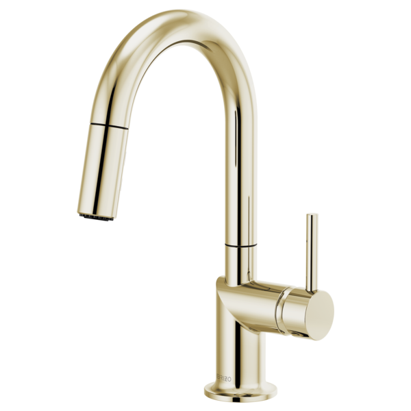 Brizo Odin Pull-Down Prep Faucet with Arc Spout - Less Handle