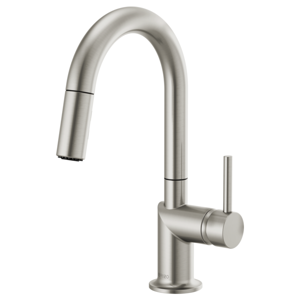 Brizo Odin Pull-Down Prep Faucet with Arc Spout - Less Handle