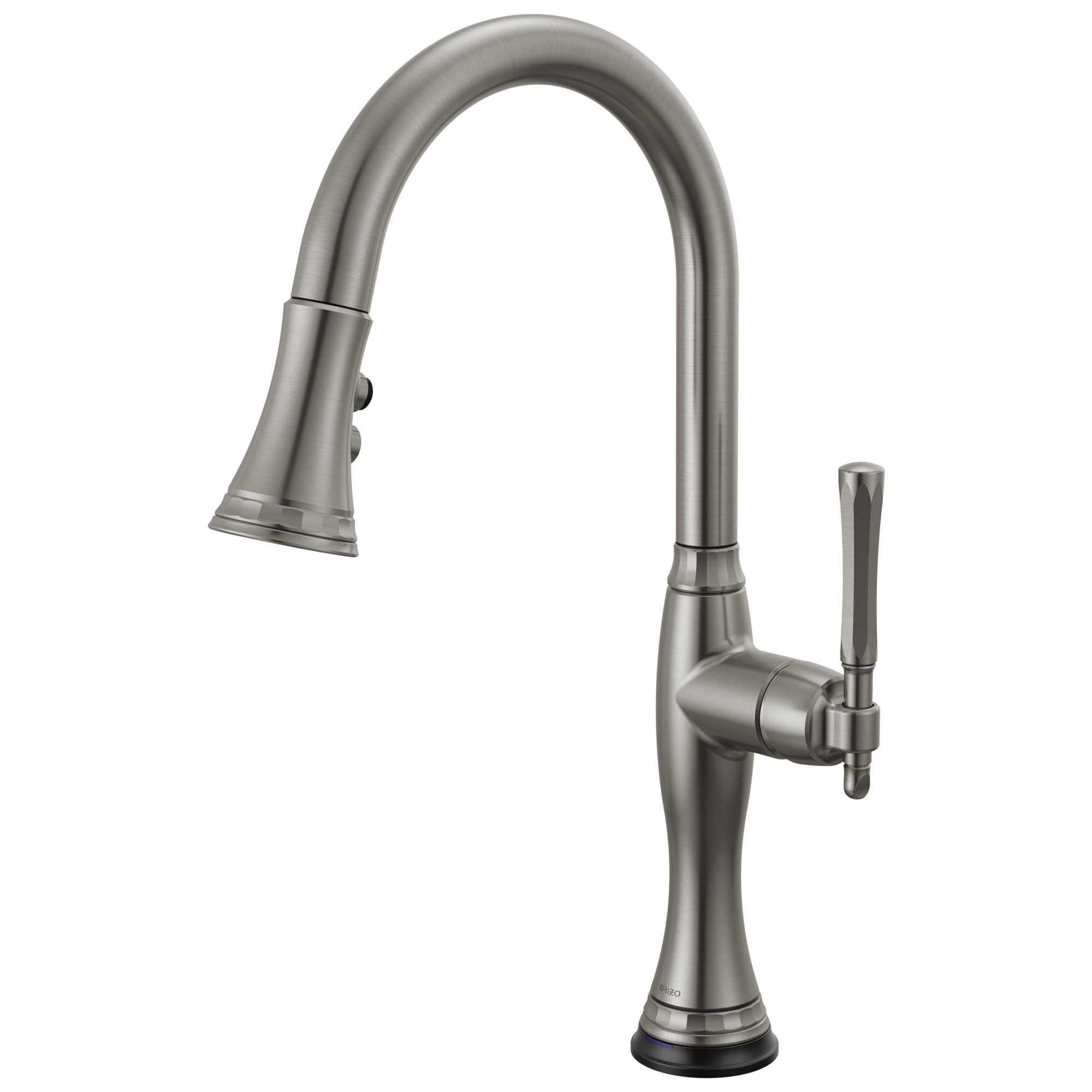 luxe steel kitchen faucet