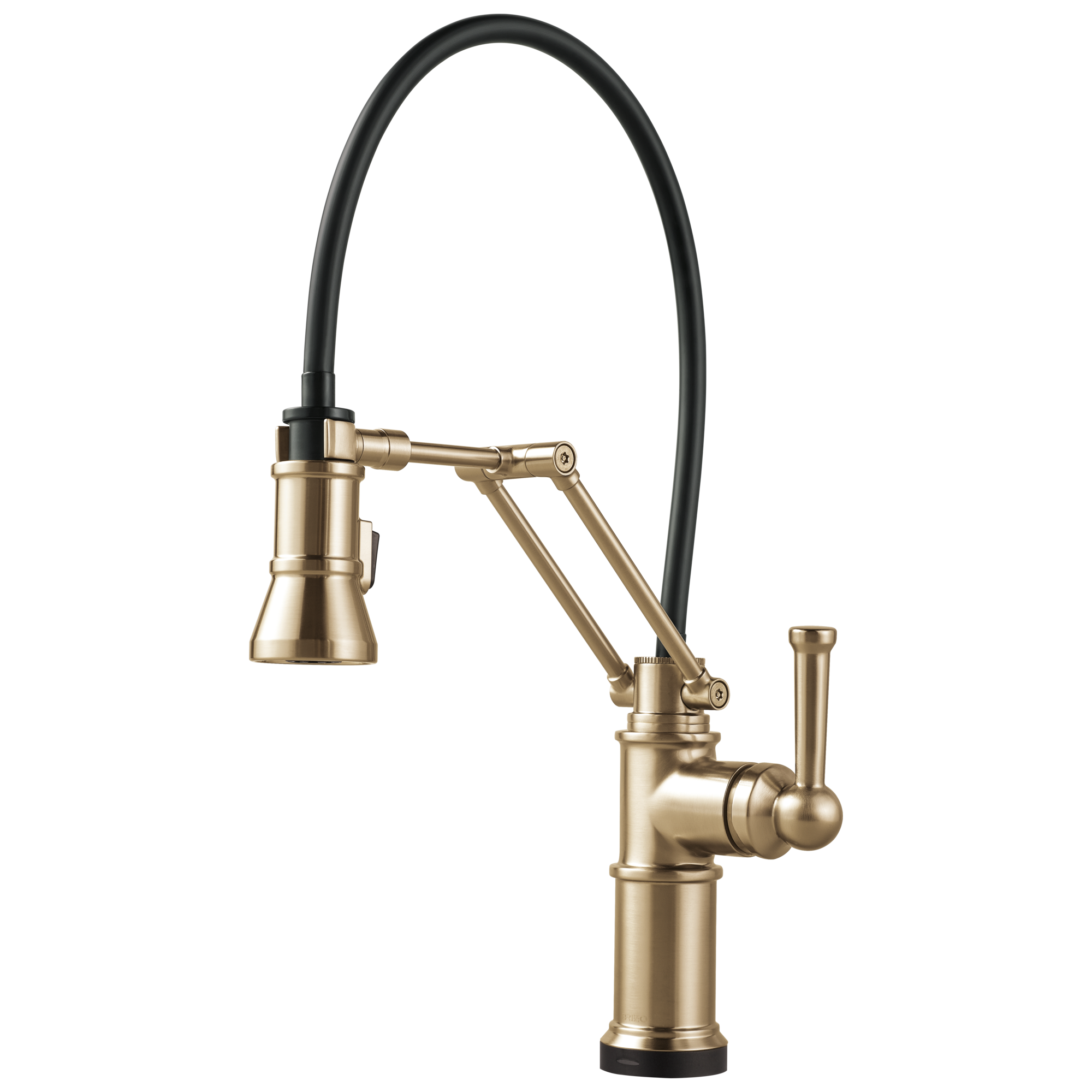 Brizo Artesso Single Handle Articulating Kitchen Kitchen Faucet with Smart Touch Technology