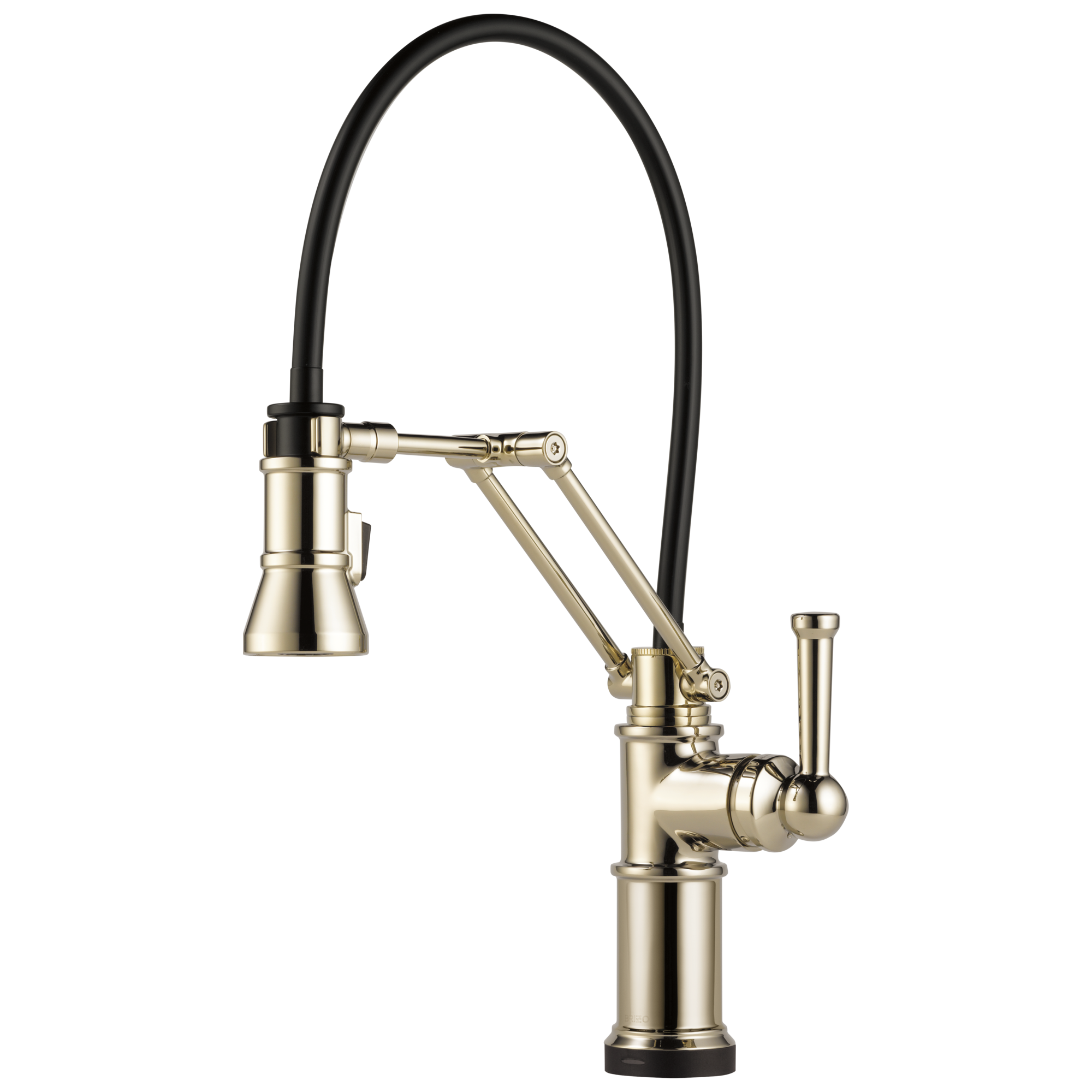 Brizo Artesso Single Handle Articulating Kitchen Kitchen Faucet with Smart Touch Technology