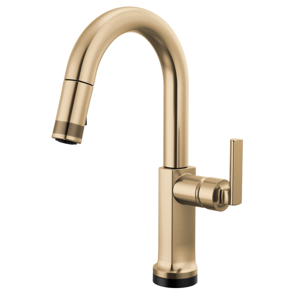 Brizo Kintsu SmartTouch Pull-Down Prep Faucet with Arc Spout - Less Handle