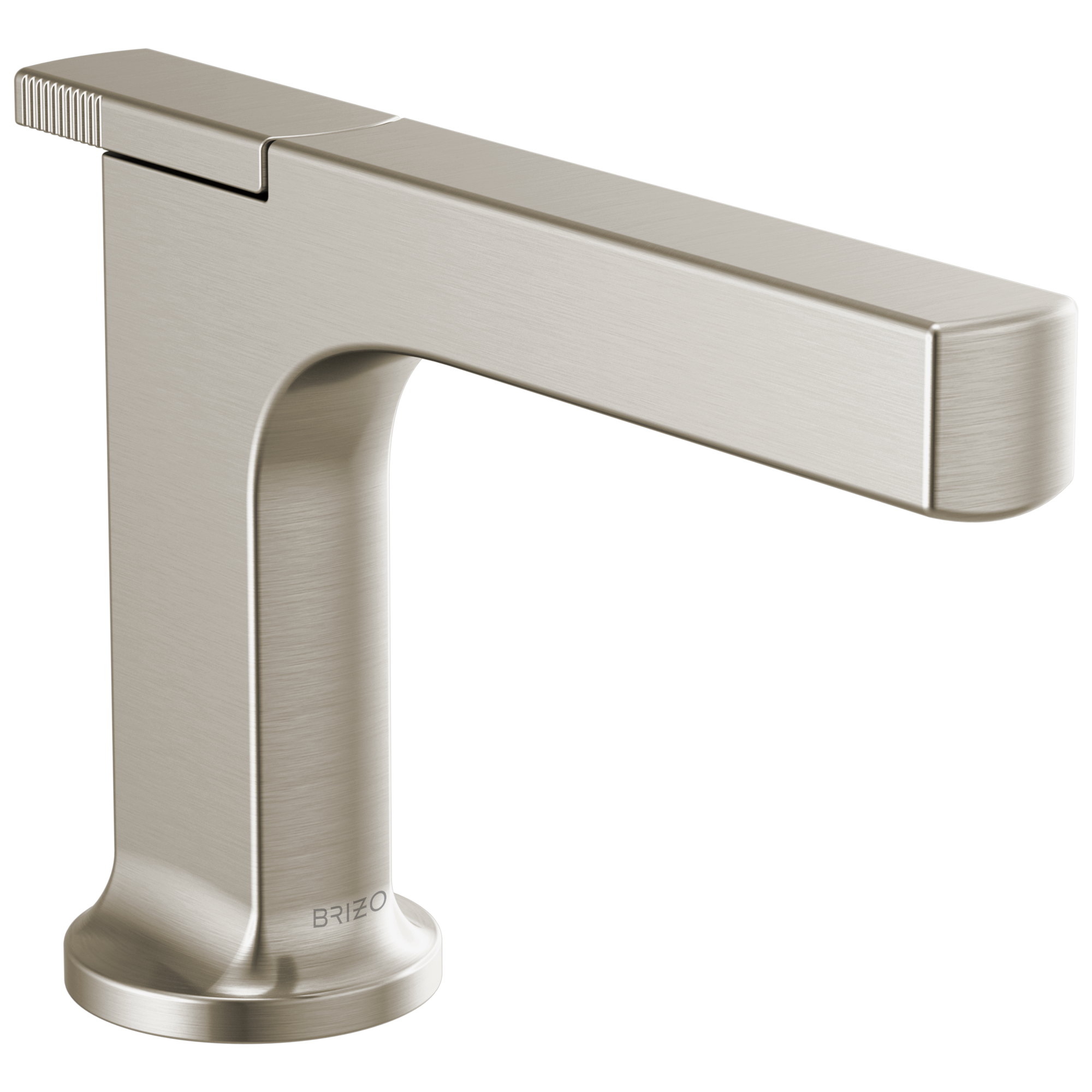 luxe nickel lavatory faucet
