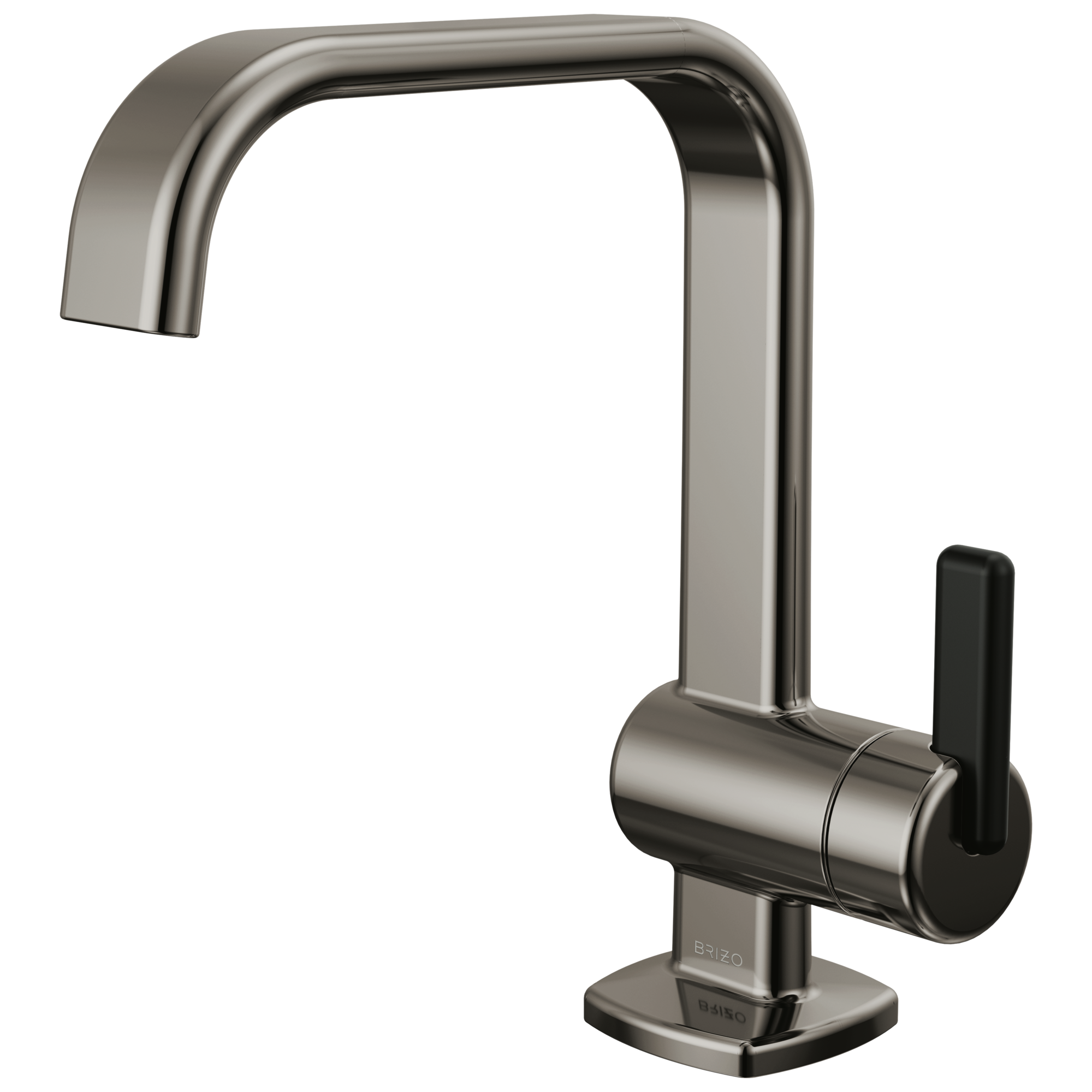 brilliance black onyx / matte black lavatory faucet
