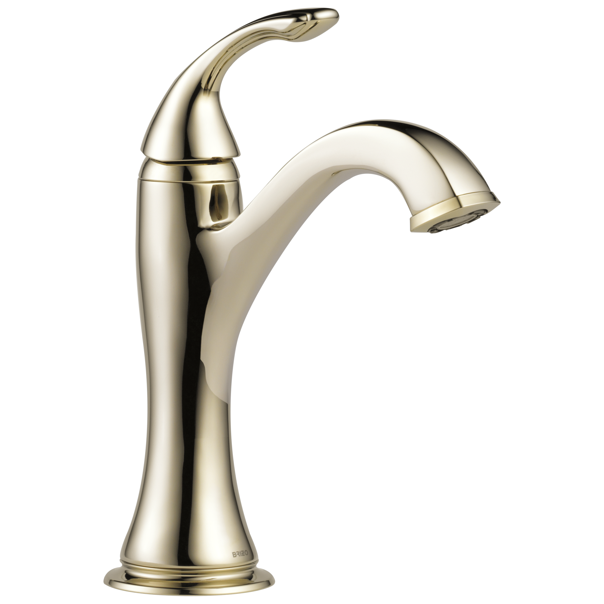 polished nickel lavatory faucet