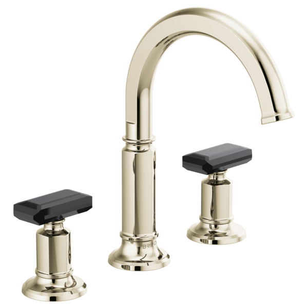 Brizo Invari Widespread Lavatory Faucet with Arc Spout - Less Handles 1.5 GPM