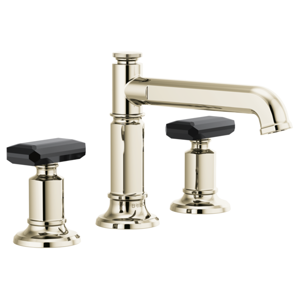 polished nickel lavatory faucet