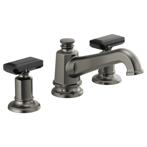 Brizo Invari Widespread Lavatory Faucet with Angled Spout - Less Handles 1.5 GPM