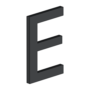 paint black letter